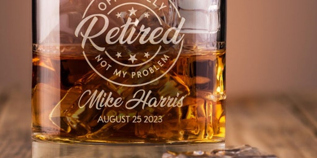 retirement whiskey gift
