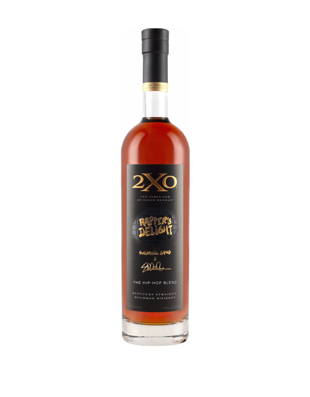 2XO Rapper's Delight The Hip-Hop Blend bottle, 104 proof