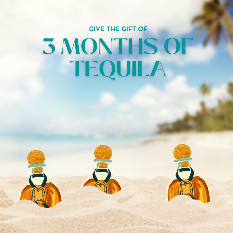 Tequila 3 Bottle Gift