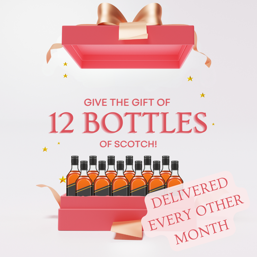 Bi-Monthly Scotch 12 Bottle Subscription gift