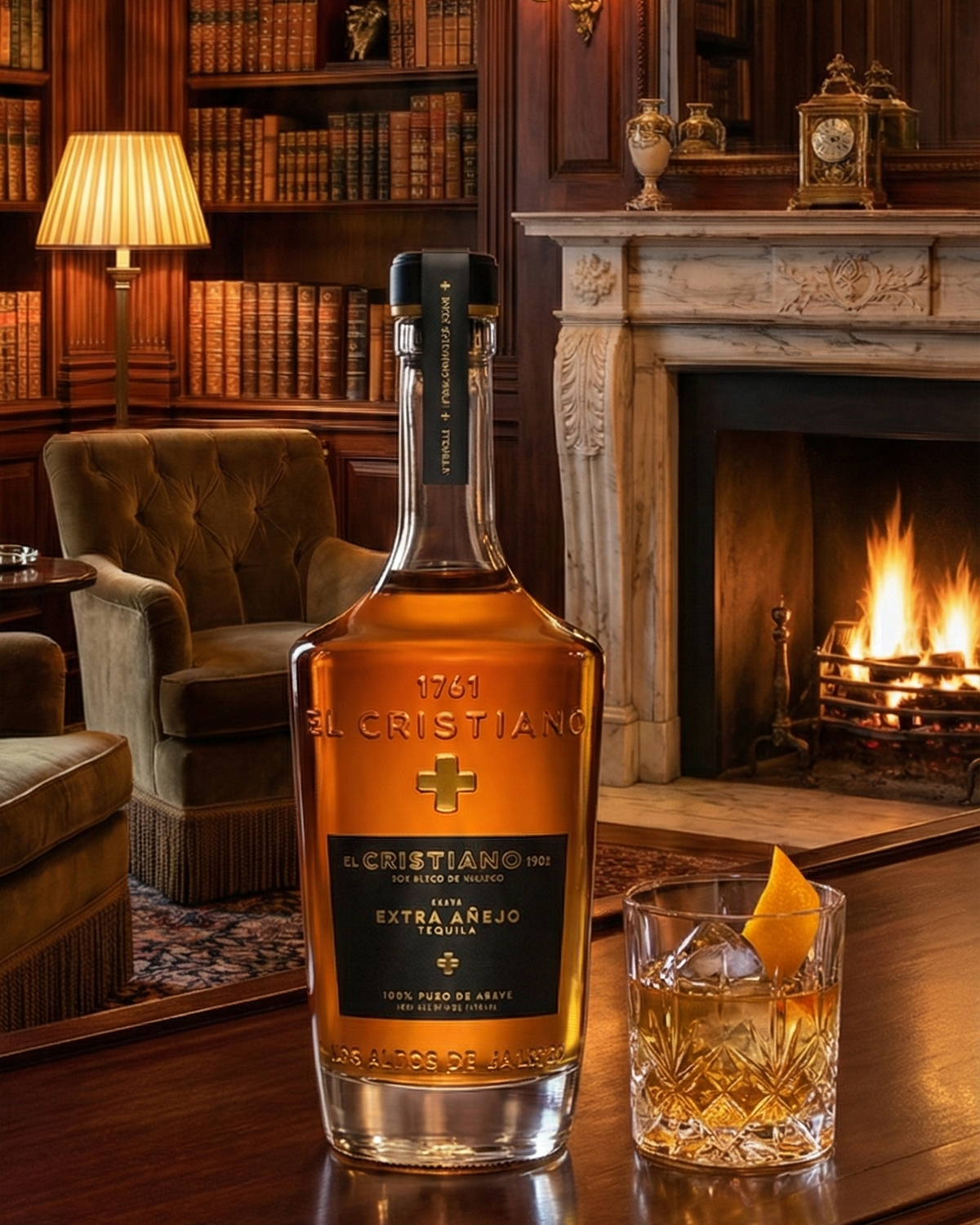 El Cristiano Extra Anejo Black Label On Sale