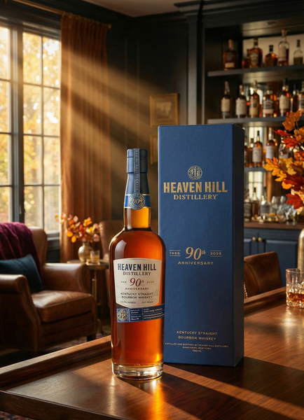 Heaven Hill 90th Anniversary Kentucky Straight Bourbon - PourMore