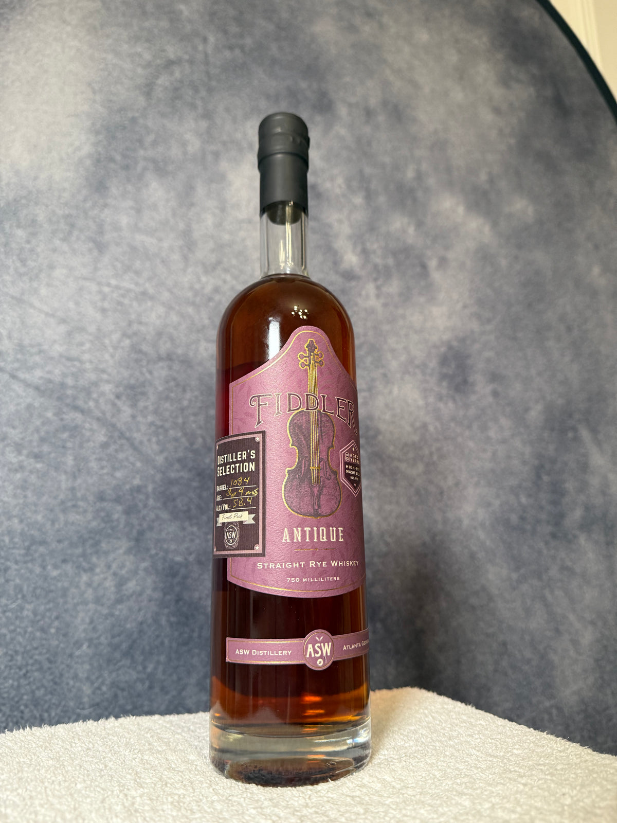 ASW Distillery - Fiddler Antique Rye: Distiller&#39;s Selection - Finest Pick