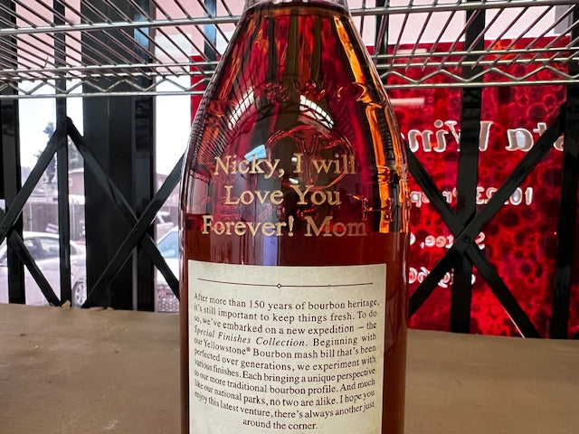 Bottle Engraving