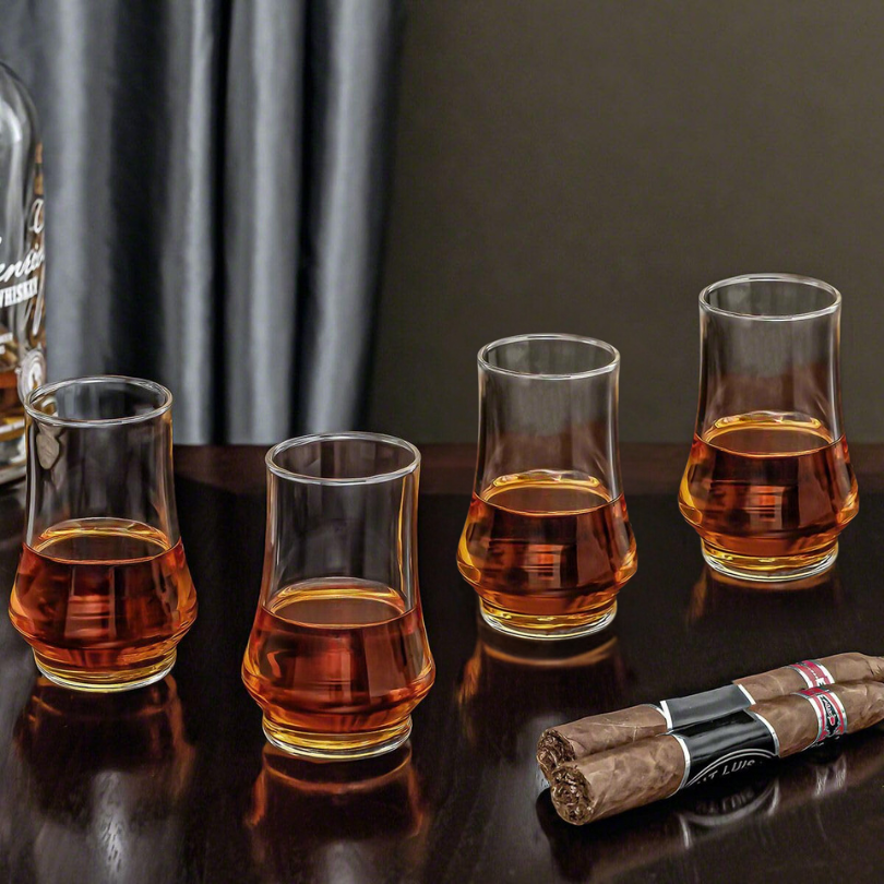 4-Pack Whiskey Drinking Glasses