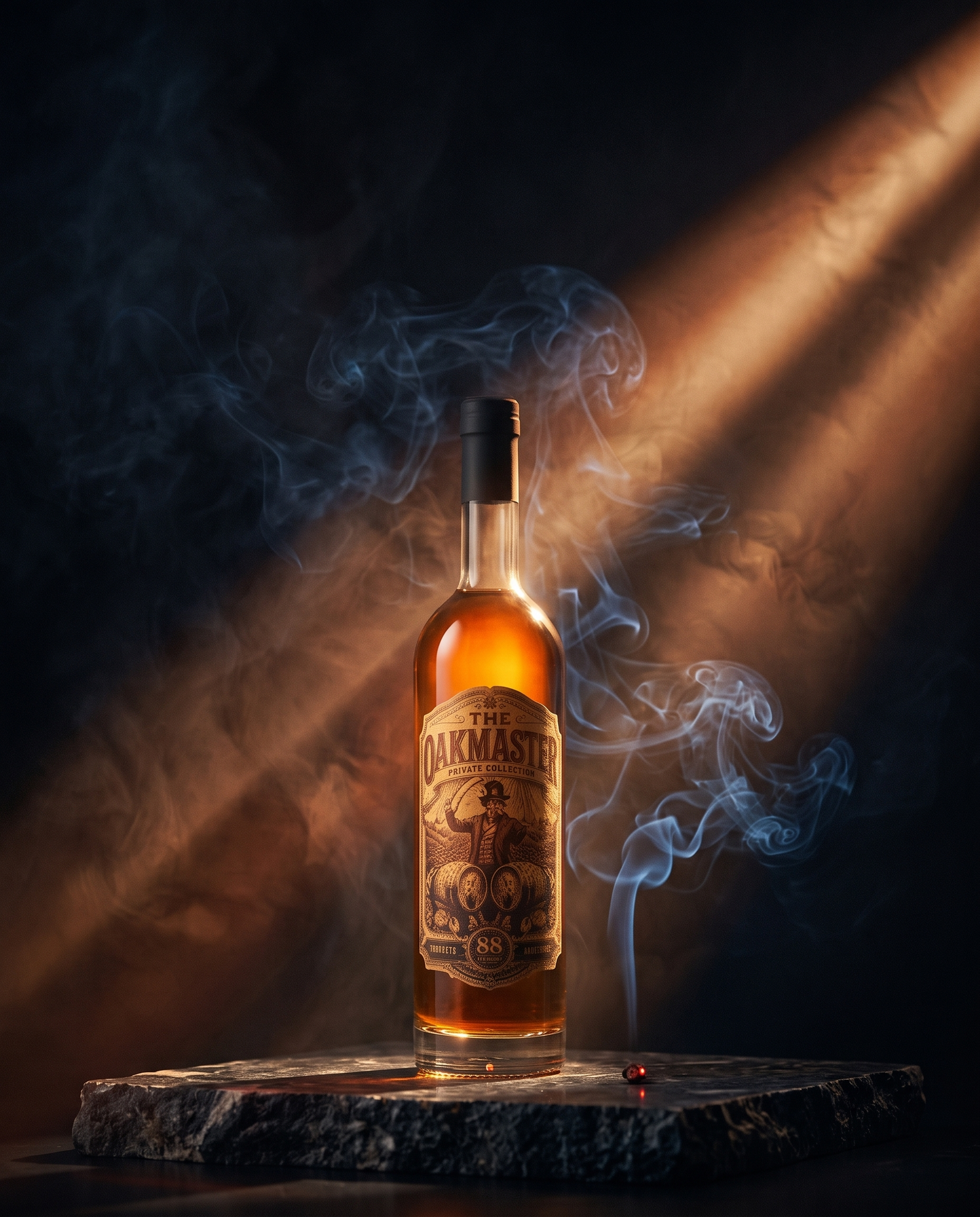 The OAKMASTER Blend of KY Rye & Bourbon (Minimum 4 Years Old)