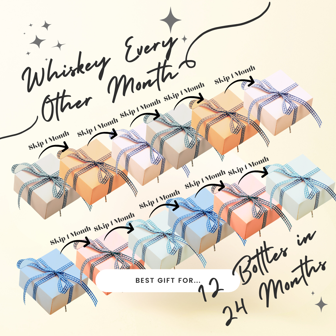 Bi-Monthly Whiskey 12 Bottle Subscription gift