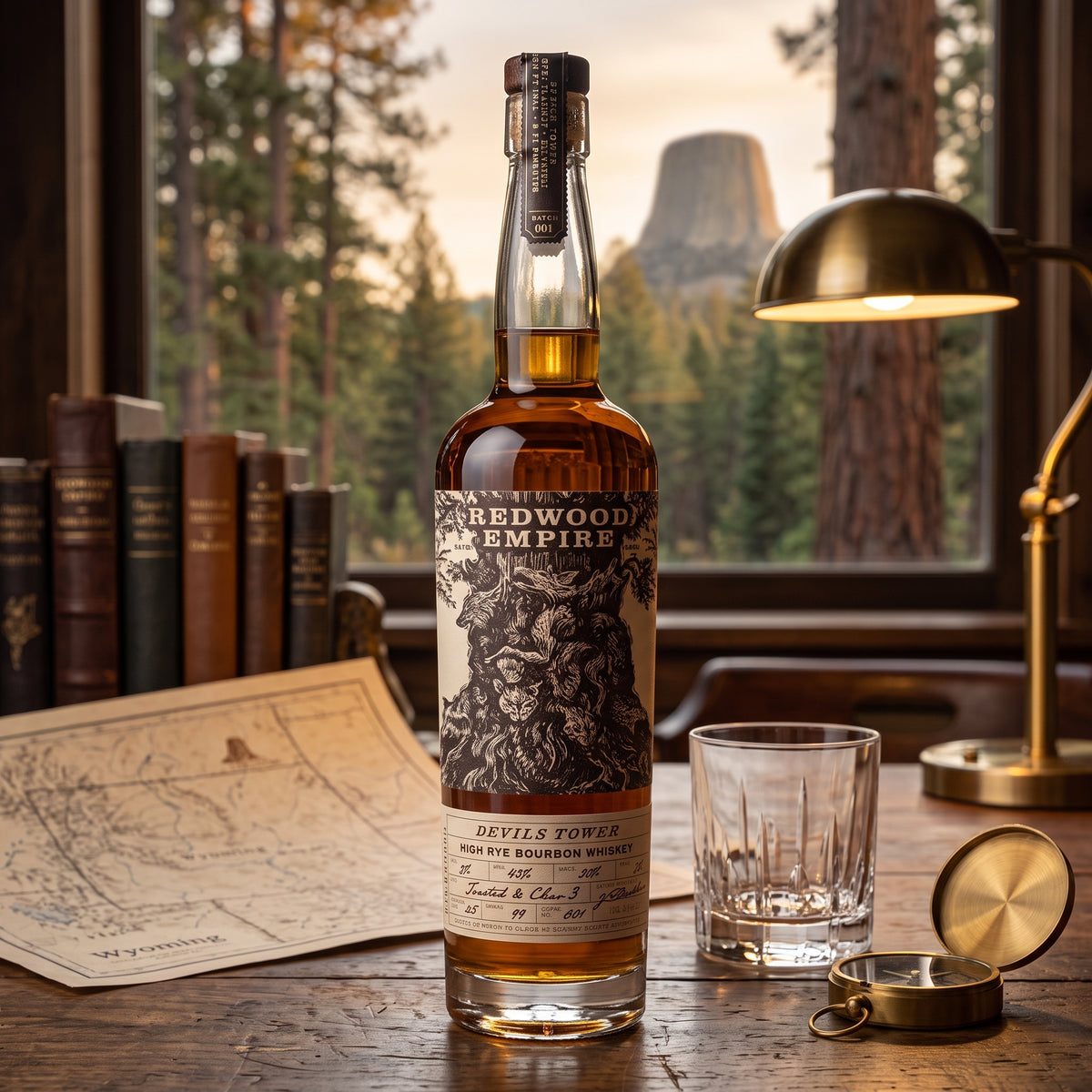 Redwood Empire Devils Tower High Rye Bourbon