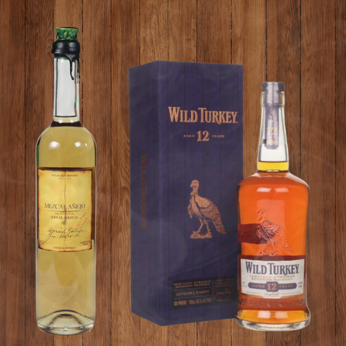Smoke & Oak Mezcal and Whiskey Double Bottle Pack