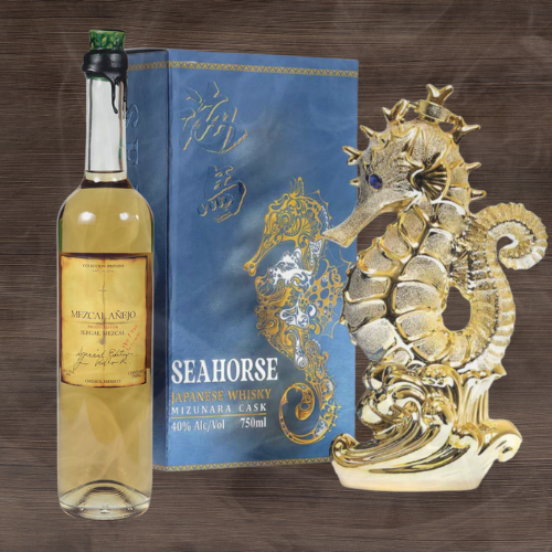 Smoke & Oak Mezcal and Whiskey Double Bottle Pack