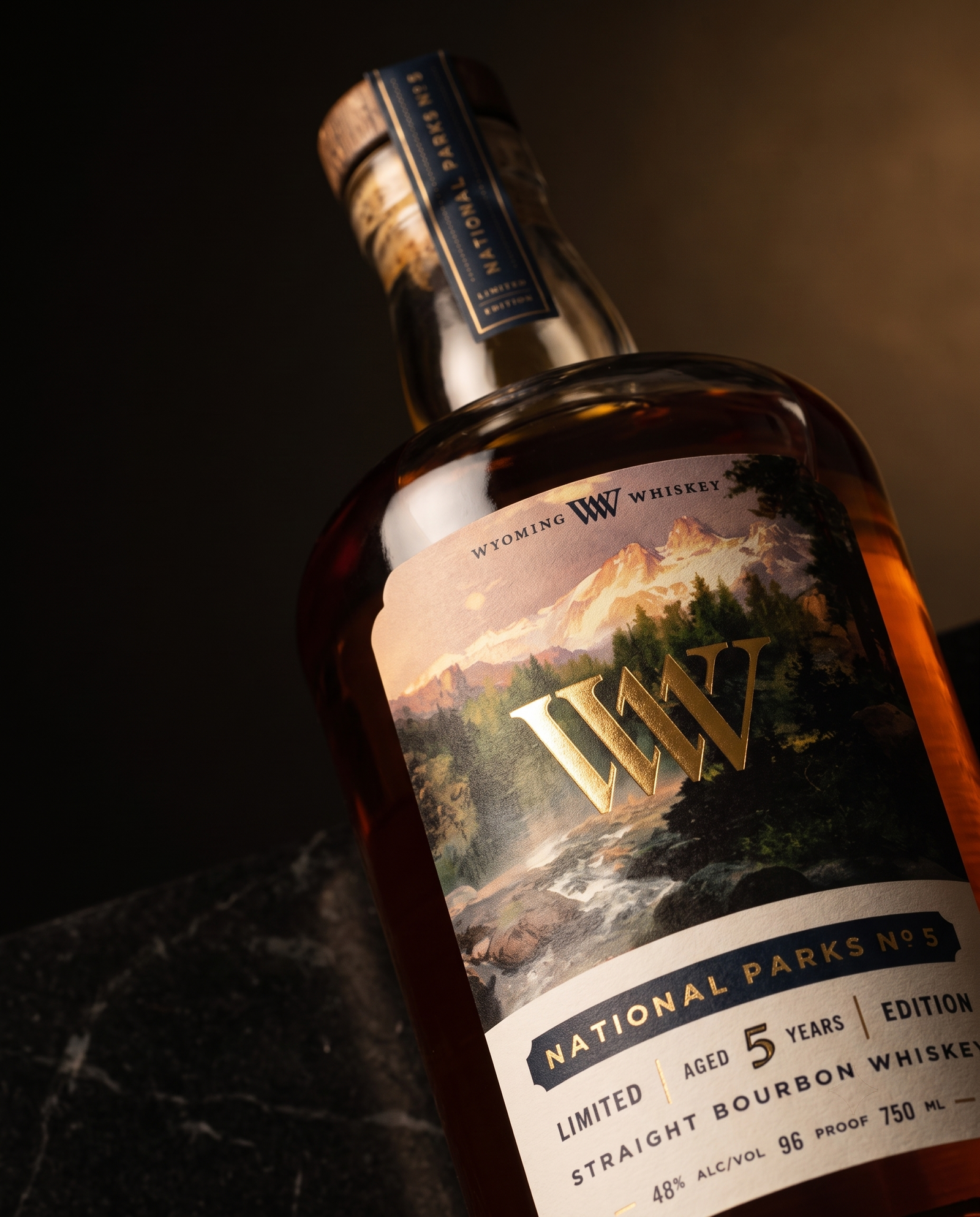 Wyoming Whiskey National Parks No.5 Straight Bourbon Whiskey